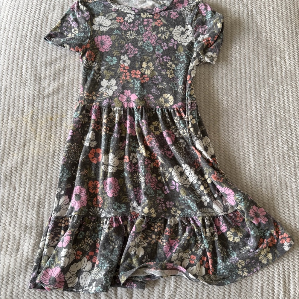 Lily Rose Multicolor Floral Midi Dress
